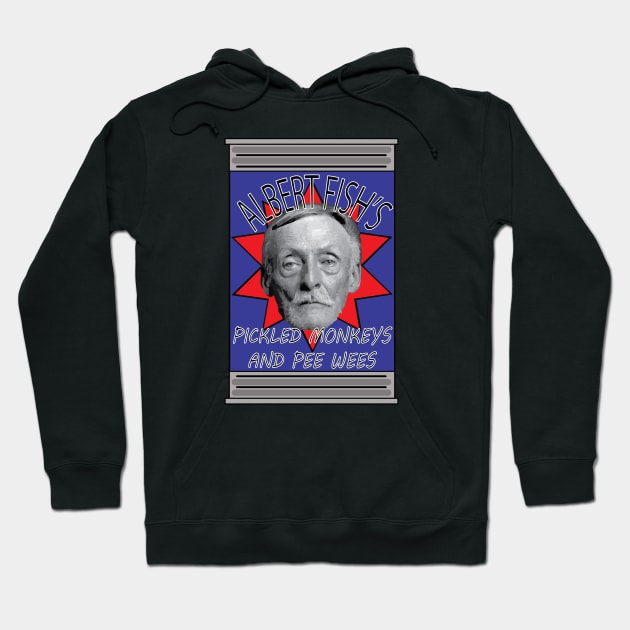 Albert Fish's Canned Goods Hoodie by dflynndesigns